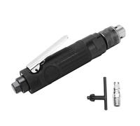 Air Power Drill 3/8 Inch Straight Pneumatic Drill Professional High Torsion Zinc Alloy Ergonomic Design for Grinding Polishing Engraving in Confined Areas