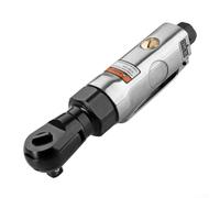 Air Powered 38 Inch Pneumatic Ratchet Wrench with Right Angle Hex Drive 1/4 3/8 Inch for Automotive Repair and Medium Duty Fastening (medium)