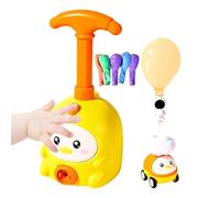Air Powered Balloon Car Toy - Scientific Experiment, A Challenging Activity - Physics Toy Balloon Start Game | For Girls, Preschool Children, Garden, Classroom, Birth