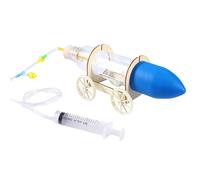 Air-powered Car Kits STEM Toy Science Experiment Kits Enhancing Solving Problem Skills For Students Air Powered Car Educational Physics Toy Science Experiment For Kids