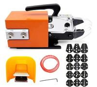 Air-Powered Crimping Tool for Wire Terminals, Crimps Up to 16mm², Ideal for Mechanical and Electrical Applications