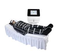 Air Pressure Boots Leg Body Detox Massage Lymph Therapy Machine, Weight Loss Pressotherapy Leg Compression Slimming Machine