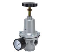 Air Pressure Regulating Valve, Pneumatic Air Regulator with Aluminum Alloy Body, Adjustable 0.05-0.63MPa Air Pressure Reducing Valve for Industrial Pneumatic Systems (QTY-8)