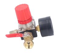 Air Pressure Regulator 4 Hole 0-180 PSI Cast Iron