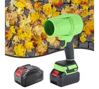Air Pressure Regulator Cordless Handheld Leaf Blower Equipped with A Rechargeable Battery Super Power Air Collector Can Blow Strong Winds in One Second and Immediately Portable Tire (A, One Size)