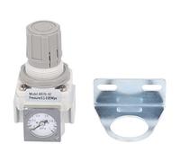 Air Pressure Regulator, Easy Operation, High Metal Structure, 14.5-123.3 PSI, No, G1/4 Pressure Control Valve for Industrial Equipment