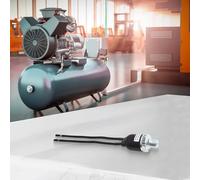 Air Pressure Switch 1/4 NPT Male for Air Compressors, 70-100PSI 90-120PSI Valve with 30A Rating, Compatible with 12V/24V Systems, Black M(90-120PSI)