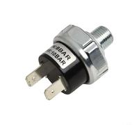 Air Pressure Switch 1/8" For NPT Thread for Air Compressor Control, 12V/24V DC, Automatic On at 6-8 BAR and Off at 8-10 BAR, Long lasting Metal Construction for(8-10BAR)