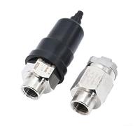 Air Pressure Switch with Adjustable Pressure Range Stainless Steel 1 1/4 Inch Male Thread Nozzle IP54 Protection 220V AC 48V AC DC Compatible (QPM11-NO 12.7mm)