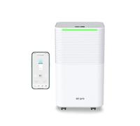 Air Pro 12L/Day Digital Dehumidifier - WIFI App - Large 2L Tank, Sleep Mode, 24H Timer Laundry Drying, Bedroom, Basement, Garage & Kitchen - Portable Electric Mould, Damp and Condensation Remover