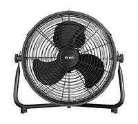 Air Pro 14" Floor Fan - Powerful Air Cooling Fan High Velocity Circulating Fan with 3 Speed Setting & Adjustable Tilt Indoor Home, Office, Gym Fan Portable Electric Fan Metal Fan With 1.6m Long Cable