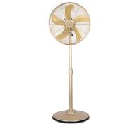 Air Pro 16″ Pedestal Fan Adjustable Height Metal Standing Fan Wide-Angled Oscillation With Powerful Airflow For Instant Cooling 4 Speeds Compact with Quiet Operation to use at Home Office or Bedroom