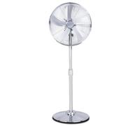 Air Pro 16″ Pedestal Fan Adjustable Height Metal Standing Fan Wide-Angled Oscillation With Powerful Airflow For Instant Cooling 4 Speeds Compact with Quiet Operation to use at Home Office or Bedroom