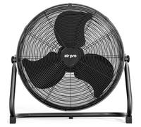 Air Pro 20" Floor Fan 3 Powerful Speed Settings & Adjustable Tilt Metal Blade & Body 1.6M Long Cable Air Cooling & Circulating Fan