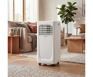 Air Pro 4-in-1 Portable Air Conditioner 9000 BTU Smart Wifi Remote Control, 24 Hour Timer & Window Venting Kit Powerful Mobile Air Conditioning Unit for Home Office 20m2 Energy Efficient Class A