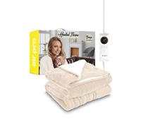 Air Pro Heated Electric Blanket with Digital Controller, 6 Heat Settings in Beige | Size: King Air Pro Beige King