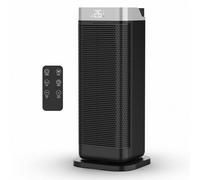 Air Pro Portable Electric Space Heater 17" - Remote Control - Led Display 1-12Hr Timer