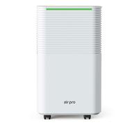 Air Pro WiFi Dehumidifier Clothes Dryer Mould Remover - 2L Water Tank 12L /Day - 2L - White - 12L / Day