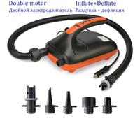 Air Pump 20/16 PSI Dual Stage 12V 110W Compatible With Inflatable SUP Stand Up Paddle Surfing Board(Color Name: HT-782)