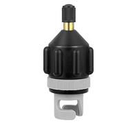 Air Pump Adaptor Inflatable Boat Air Pump Valve Converter for Stand Up Paddle Board Black, Water Sports
