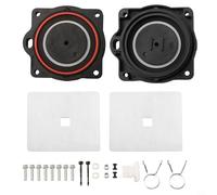 Air Pump Diaphragm Rebuild Kit Compatible with HP-60 and HP-80| Complete Repair Set with Screws and Clips for Easy Maintenance| Plastic Parts 80x85mm