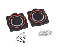 Air Pump Diaphragm Repairs Kit For HP-60 HP-80 Septic Aerator | Includes Two Membrane Assemblies And Mounting Hardware Engineered For Exact Fit In HP-60 HP-80 Uses Robust ABS Material