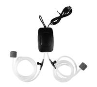 Air Pump for Aquarium - 3.15 Inches, Air Pump Peer Aquarium, Oxygen Peer Pumps for Aquarium | 1 W Oxygen Supply USB Powered Air Flow 1.8 L/min, Des