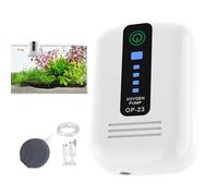 Air Pump for Aquarium - Quiet Oxygen Aerator - Powerful Portable USB Oxygenation System Enhancer Air Pump for Silent Hydroponic Fish Tank Aquarium Outdoor