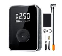 Air Pump for Car Tires, Cordless Rechargeable Electric Inflator with Light and Auto Shut Off, Portable Pump for Cars, Motorcycles, Bikes, Basketballs, Inflatables, and Outdoor Travel