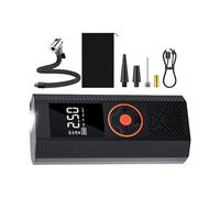 Air Pump For Car Tires - Digital Gauge Rechargeable, Portable Tire Inflator Bike Pump | Compact Air Compressor For Motorcycle Bike Vehicle Electric Scooter Inflatable Toys Balloon Home Outdoor Travel