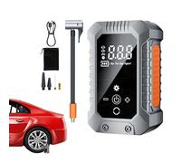 Air Pump for Car Tires | with Digital Pressure Gauge & LED Lights | Car Tire Inflator Portable Air Compressor,for Bike Motorcycle Sedan SUV Auto Urgent Repair Road Trip Home Garage