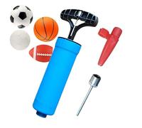Air Pump for Sports - Small Hand Pump for Balloons, Soccer Ball Pump | Portable Mini Hand Pump | Hand Air Pump with Blue Needle, Abrasion Resistant Hand Pump for Basketball, Balloon, Volleyball