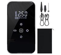 Air Pump for Tires, Touch Screen Portable Air Pump, Automotive Accessories Rechargeable Electric Tire Inflator for Motorcycle Garage Road Bike Home RV Car Truck Cycling Camping Mountain