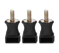 Air Pump Mount Bushings 3-Piece Set 06A133567A | Rubber and metal construction, vibration damping support, secondary air injection fit for Beetle Cabrio EuroVan