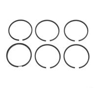 Air pump piston For ring and oil For ring kit for compressor accessories, fits models 50, 49, 51, includes 6 metal pistons for replacement and repair purposes (55)