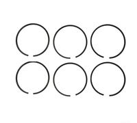 Air pump piston For ring and oil For ring kit for compressor accessories, fits models 50, 49, 51, includes 6 metal pistons for replacement and repair purposes (48)