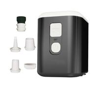 Air Pump, Portable Pump, Portable Convenience Led Light Quick Charging Compact Size Lightweight Design Battery Powered Fast Inflation, Devices Accessories for Camping, Home