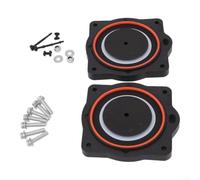 Air Pump Rebuild Kit for HP-60 HP-80 Septic Aerator, Complete Diaphragm Set | HP-60 HP-80 compatible, 2 diaphragm assemblies, mounting screws included, septic aerator repair, pond aeration pump parts