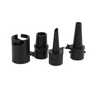 Air Pump Replacement Nozzles Durable Leak Proof Inflatable Pump Heads for Air Mattress Swimming Ring Inflatable Pool Nylon 3 Sizes