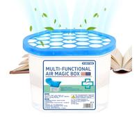 Air Purification Dust Removal Box - 350ml Long Lasting Freshener - And Harmless Automatic Dust Sucking Odor Eliminator | For Bedroom, Kitchen, Living Room, Bathroom, Closet