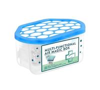 Air Purification Dust Removal Box - Compact Air Deodorising Box, Quiet Desktop Device for Odour Elimination | Portable Indoor Pollution Removal Machine for Bathroom, Cabinet, Pet Bere
