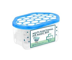 Air Purification Dust Removal Box - Compact Air Deodorising Box, Quiet Desktop Device for Odour Elimination | Portable Indoor Pollution Removal Machine for Bathroom, Cabinet, Pet Bere