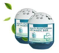 Air Purification Dust Removal Ma-gic Box, 120g Multi-Functional Air Ma-gic Box Cleaner, Long-Lasting Freshness, Odor Eliminator Fresheners with Plant-Based Formula, For Office Bedroom Pet Areas
