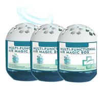 Air Purification Dust Removal Magic Box, Indoor Multi-Functional Air Magic Box Cleaner, Automatic Dust Collection Airs Purifier Magic-Box Long-lasting, Plant Extract Formula For All Home (3 PC)