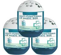 Air Purification Dust Removal Magic Box, Multi-Functional Air Magic Box Cleaner, Automatic Dust Collection Airs Purifier Magic-Box, Odor Eliminator Airs Fresheners For Home (3pcs)