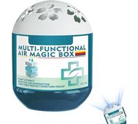 Air Purification Dust Removal Magic Box, Odor Eliminator Airs Fresheners, Plant Extract Formula, for Home Bedroom Living Room Kitchen Pet Areas