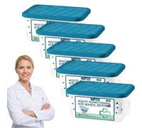 Air Purification Dust Removal Mic Box,Multifunctional Air Magic Box For Dust,Automatic Dust Collection Purifies Plant-Based Non-Toxic,Power Free Auto Vacuum for Home Office,Bedroom,Pet Areas (5pcs)
