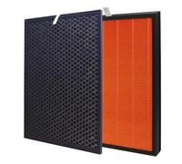 Air Purifier 117130 Replacement Filter J，Compatible For Winix ZERO ZERO PRO ZERO+ HR950 HR1000，High Efficiency，Low Noise，Long Lasting，Easy Install(Orange)