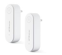 Air Purifier, 2PCS Claru Ionic Air Purifier Plug In Uk, Portable Negative Ion Technology, for Bedroom Home Office, Garage Room Pets, Instantly Cleans Whisper Quiet, Filter-Free Purifier