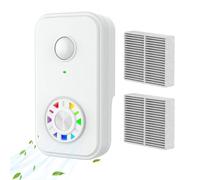 Air Purifier <36dB - Air Filter, Air Purifier for Allergics - Ionizer Air Freshener Refreshing | Negative Ion Air Filter for Smoke Dust Bathroom